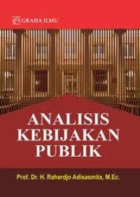 Image of Analisis kebijakan publik