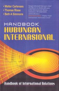 Image of Handbook hubungan internasional