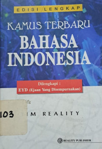 Image of Kamus terbaru Bahasa Indonesia: edisi lengkap