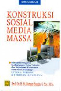 Konstruksi sosial media massa