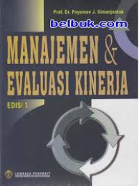 Image of Manajemen dan evaluasi kinerja: edisi 3