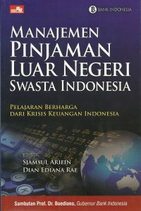Image of Manajemen pinjaman luar negeri swasta Indonesia