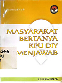 Image of Masyarakat bertanya KPU DIY menjawab