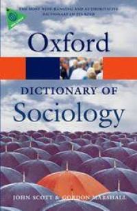 Image of Oxford dictionary of sociology