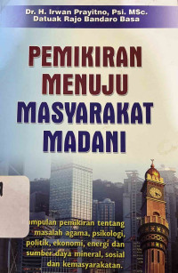 Image of Pemikiran menuju masyarakat madani