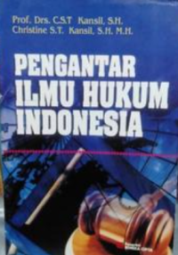 Image of Pengantar ilmu hukum Indonesia