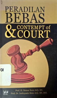 Image of Peradilan bebas & contempt of court