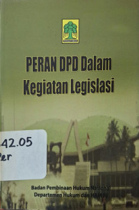 Image of Peran DPD dalam kegiatan legislasi