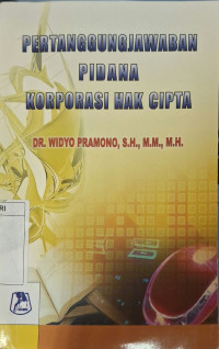 Image of Pertanggungjawaban pidana korporasi hak cipta