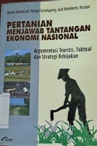 Image of Pertanian menjawab tantangan ekonomi nasional