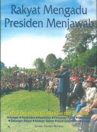 Image of Rakyat mengadu presiden menjawab