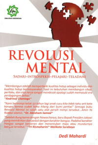 Revolusi mental: sadari-introspeksi-pelajari-teladani