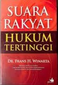 Image of Suara rakyat hukum tertinggi