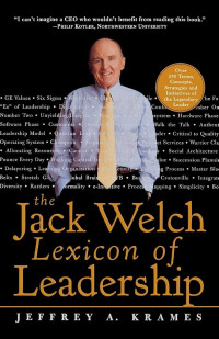 Image of The Jack Welch lexicon of leadership